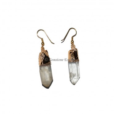 Crystal Quartz Healing Earrings