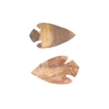 Agate Arrowheads Fish Shape