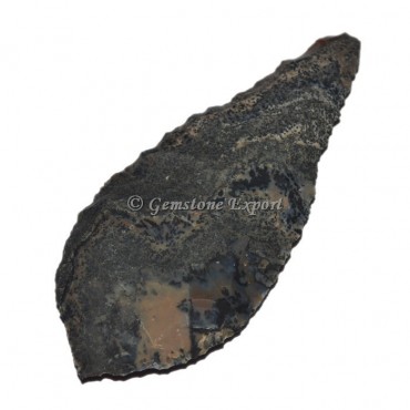 Antique Knapped Agate Stone