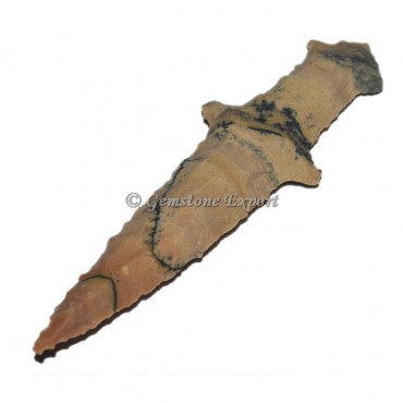 Indian Agate Arrowheads Antique Sward For Sale