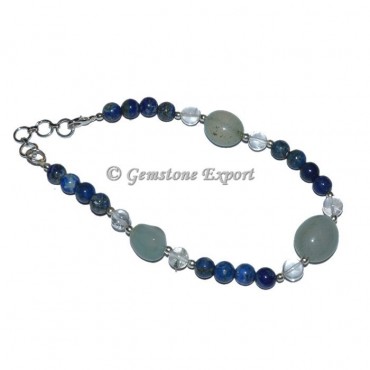 Gemstone Healing Stone Anklet