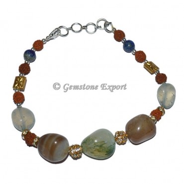 Tumbled Stones Anklet