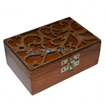 Geometry Sets Chakra Wooden Box