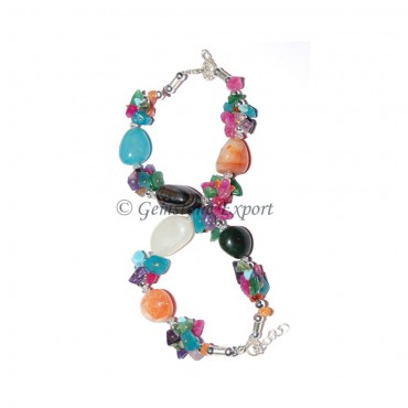 Mix Agate  Bracelet