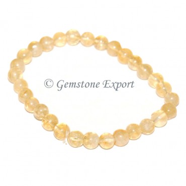 Citrine Stone Bracelet