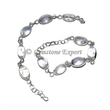 Crystal Quartz Lingam Bracelets