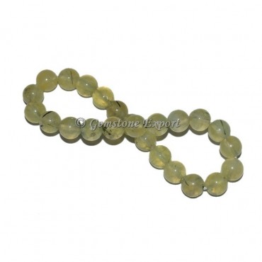 Green Prehnite Bracelet