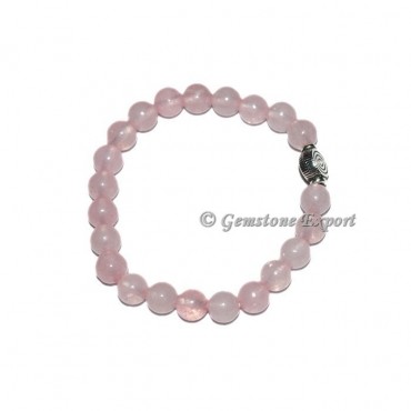 ChokoReiki Charm Rose Quartz Bracelets