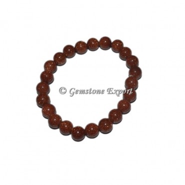 Brown Sunstone Gemstone Bracelets