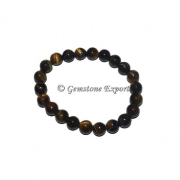 Yellow Tiger eye Gemstone Bracelets