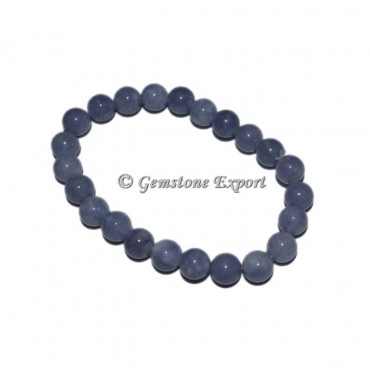 Light Blue Lace Gemstone Bracelets