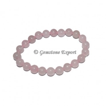 Rose Quartz Gemstone Bracelets