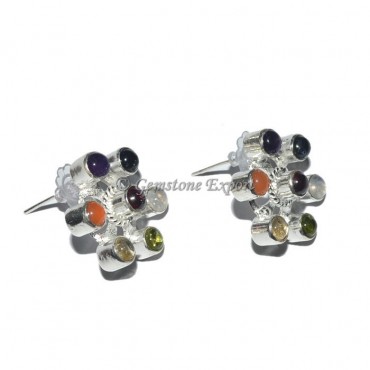 7 Chakra Stone Earrings