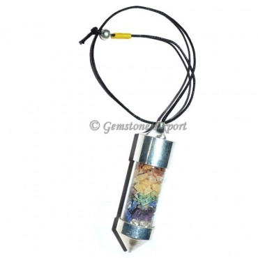 Seven Chakra Layer Chamer Pendulum