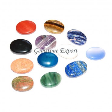 Mix Gemstone Oval Cabochons