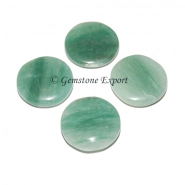 Green Aventurine Round Disc