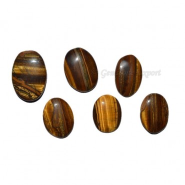 Tiger Eye Oval Cabs