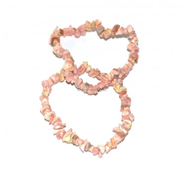 Rhodonite Chips Bracelets