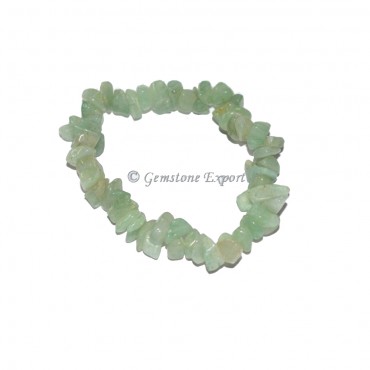 light Green Aventurine Chips Bracelets