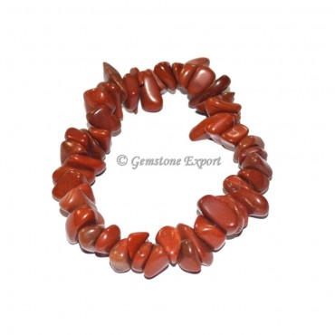 Red Jasper Chips Bracelets