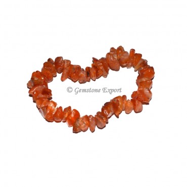 Carnelian Chips Bracelets