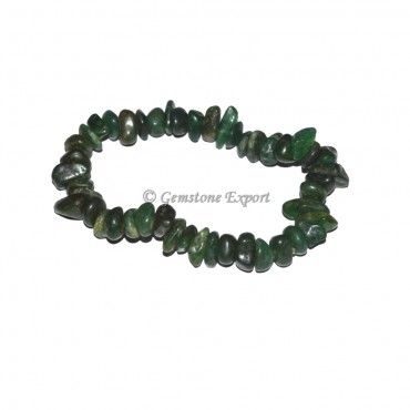 Green Mica Chips Bracelets