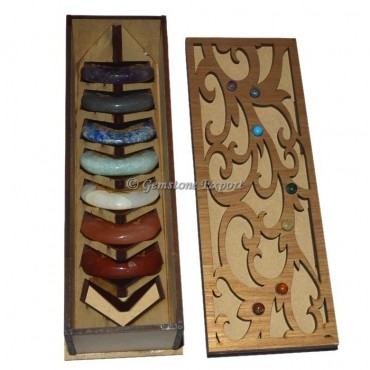 Wooden Seven Chakra Gift Box