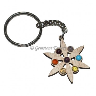 Star Chakra Keychain