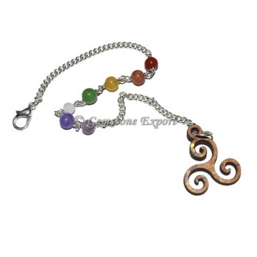 Chakra chain with Reiki Symbol