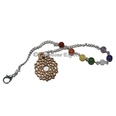 Crown Chakra Symbol Chain