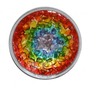 7 Chakra Orgone Coaster