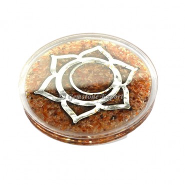 Spleen Chakra Orgone Coaster