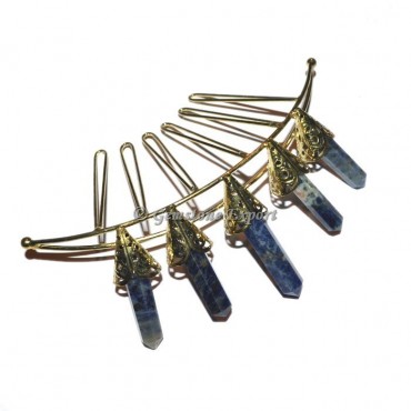 Lapis Lazuli 5 Pencil Golden Crown