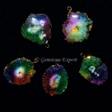 Solar Quartz Small Pendants