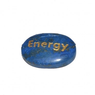 Lapis Lazuli Energy Engraved Stone