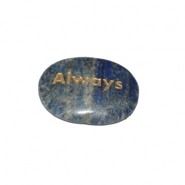 Lapis Lazuli Always Engraved Stone
