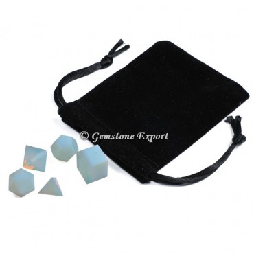 Opalite 5 pcs With Black Pouch