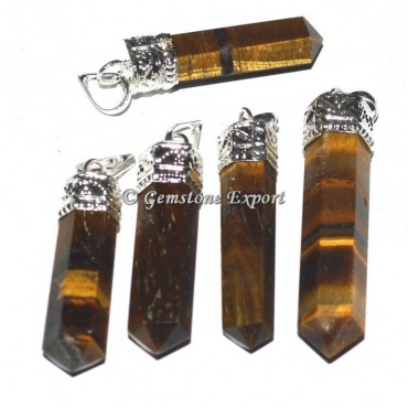 Tiger Eye Cap Pencil Pendants