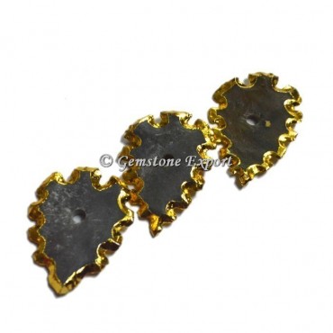 Pan Shape Gemstone Stone Knob