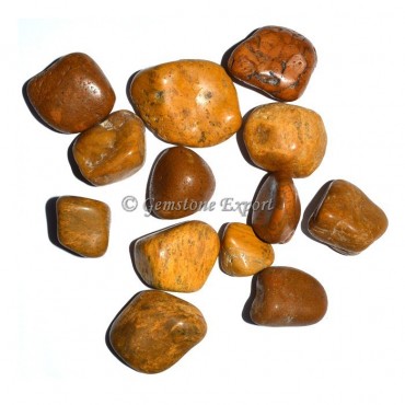 Yellow Jasper Pebble Stones