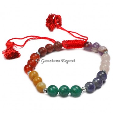 Fancy Seven Chakra Yoga Bracelets