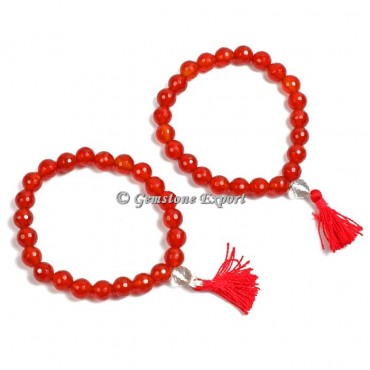 Faceted Carnilean Yoga Bracelets