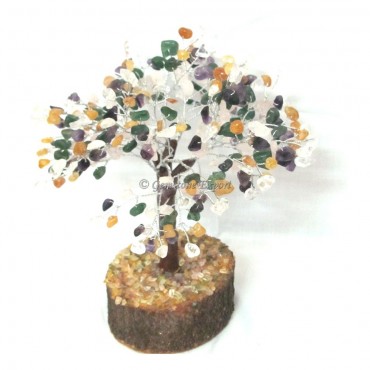 Mix Gemstone Chips Tree