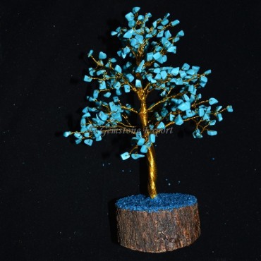 Turquoise Stone 300pcs Chips Tree