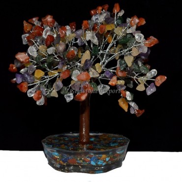 500pcs chips Tree With Orgone Base