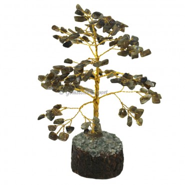 Labradorite Golden Wire Tree(150 Chips)