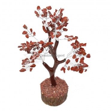 Red Jasper Mseal Wire Tree(300 Chips)