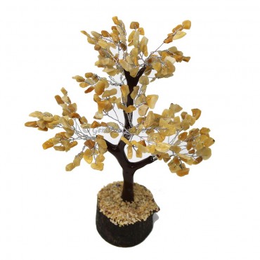 Yellow Aventurine Mseal Wire Tree(150 Chips)