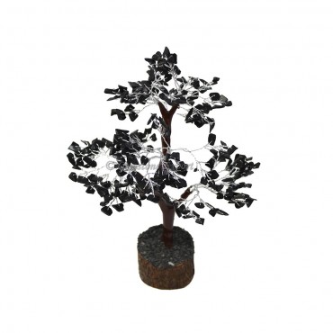 Black Agate Mseal Wire Tree(300 Chips)