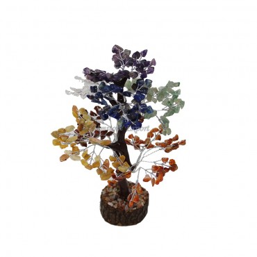 Seven Chakra Mseal Wire Tree(300 Chips)